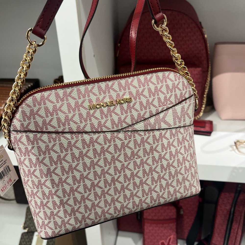 Michael Kors MD Cherry Multi Dome Crossbody - Picture 8 of 11